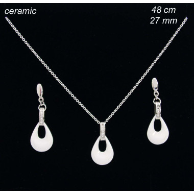 Řetízek+přívěsek+náušnice 23710602