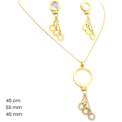 Řetízek+přívěsek+náušnice 23711700