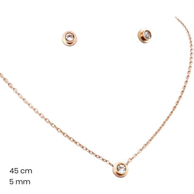 Řetízek+přívěsek+náušnice 23713101