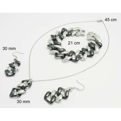 Set-řetízek přívěs.náuš.náram 23198103