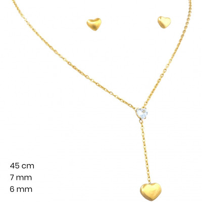 Řetízek+přívěsek+náušnice 23785600