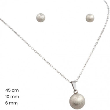 Řetízek s přívěskem,náušnice 23782200