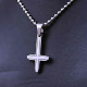 OCELOVÝ PŘÍVĚSEK S ŘETÍZKEM- OBRÁCENÝ KŘÍŽ / UPSIDE DOWN CROSS 15