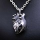 Ocelový přívěsek  - Ocelové Srdce / Metal Heart (V23)