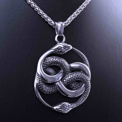 Ocelový Přívěsek + Řetízek - Auryn  (022)