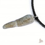Ocelový náhrdelník - Druid z Jeleního Paroží+ Pletená kůže (2021)